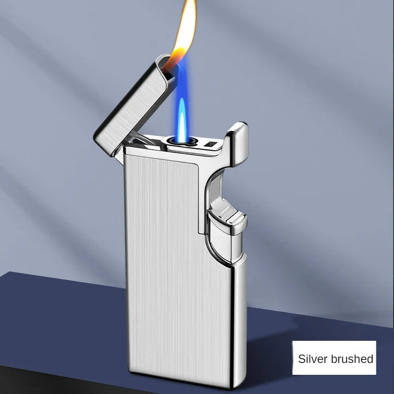 Metal Double Fire Jet Butane Lighter - Image 11