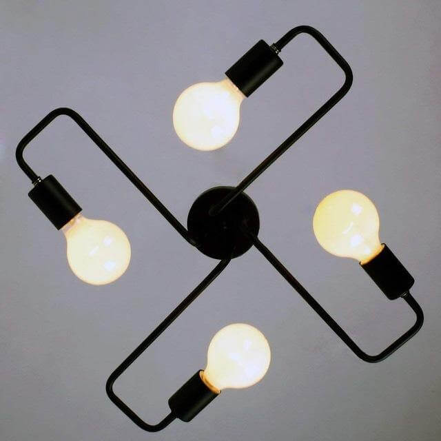 Metal Modern Iron Clemi Chandelier - Image 6