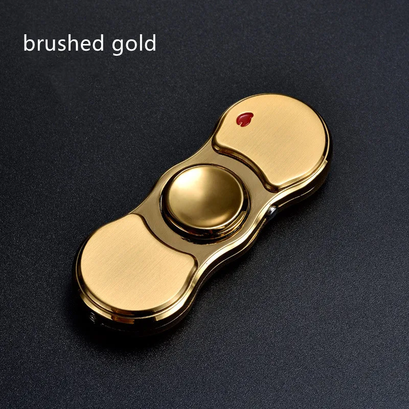 Metal Rechargeable Colorful Light Fidget Spinner Lighter - Image 10