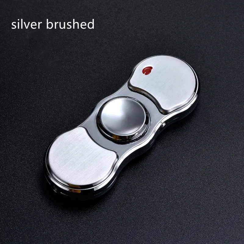 Metal Rechargeable Colorful Light Fidget Spinner Lighter - Image 12