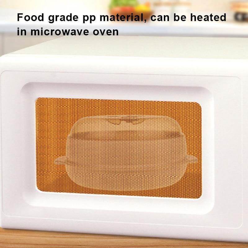 Microwave Round Steamer Heater Bowl with Lid - Image 11