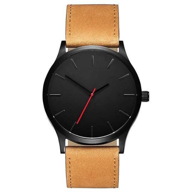 Military Leather Business Style Watch for Men - Image 2