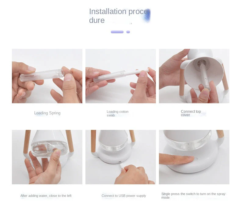Mini Air Humidifier Wireless Phone Charger - Image 5