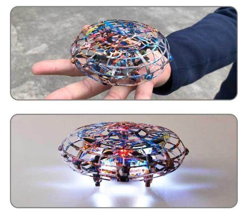 Mini Aircraft UFO RC Drone Infrared Hand Sensing Toys - Image 2