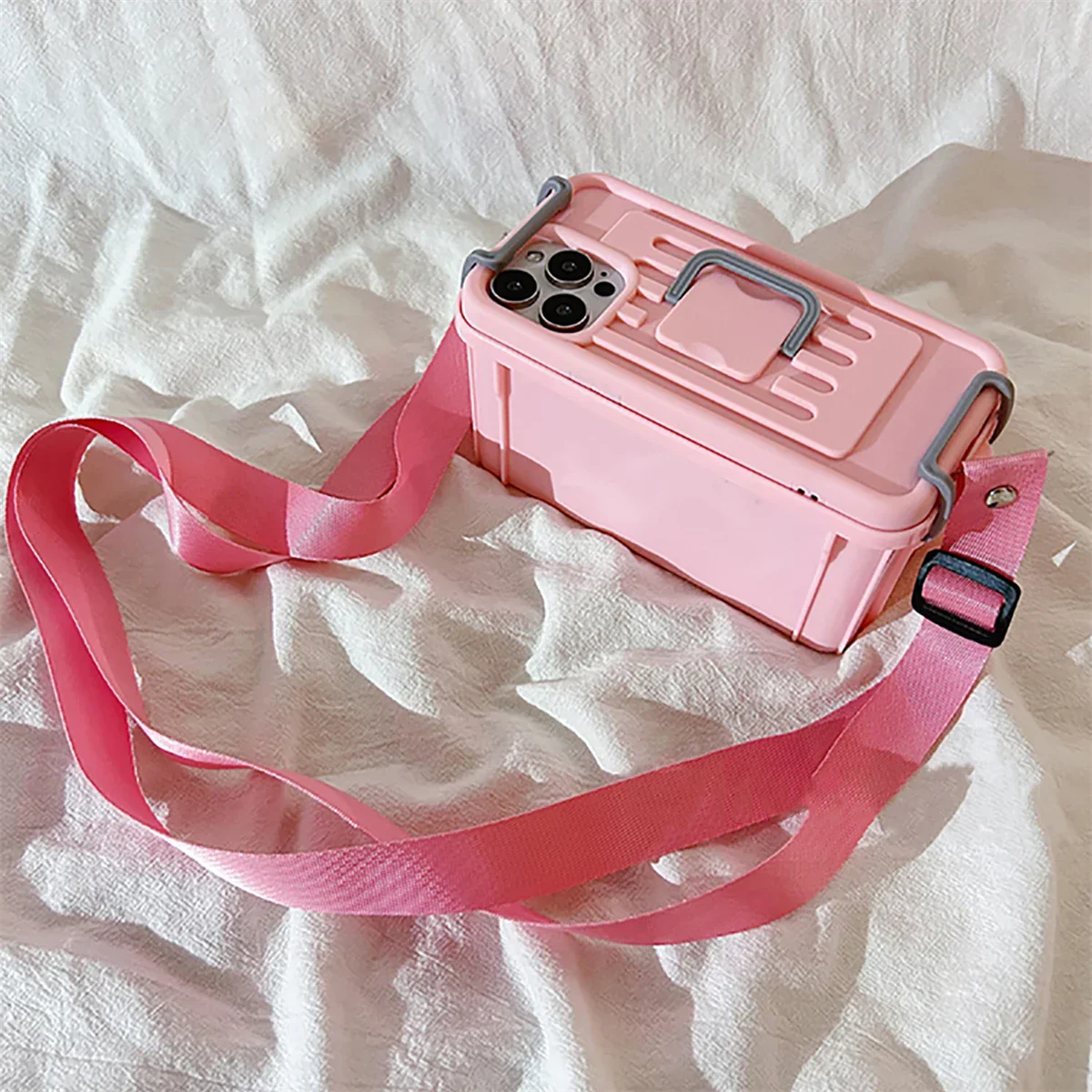 Mini Box Phone Case Crossbody Bag - Image 10