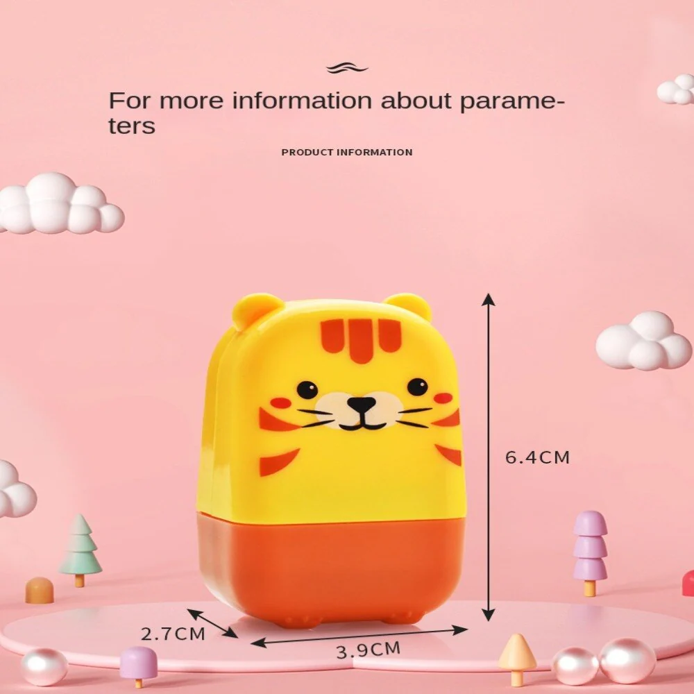 Mini Cartoon ID Protection Roller Stamp - Image 4