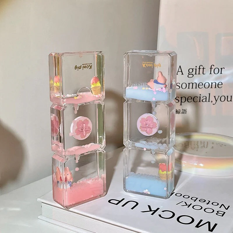 Mini Cartoons Creative Liquid Hourglass - Image 6