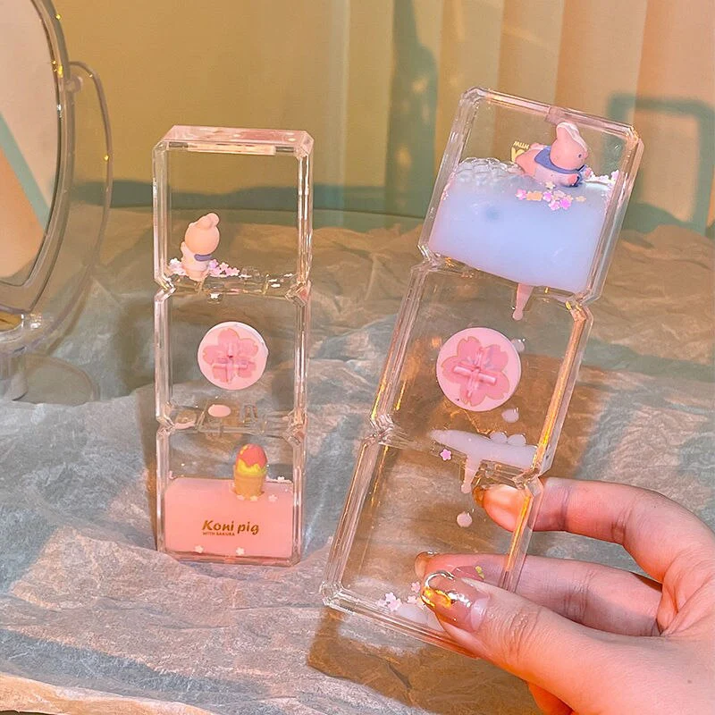 Mini Cartoons Creative Liquid Hourglass - Image 7