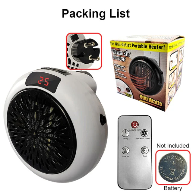 Mini Electric Wall Socket Heater - Image 9