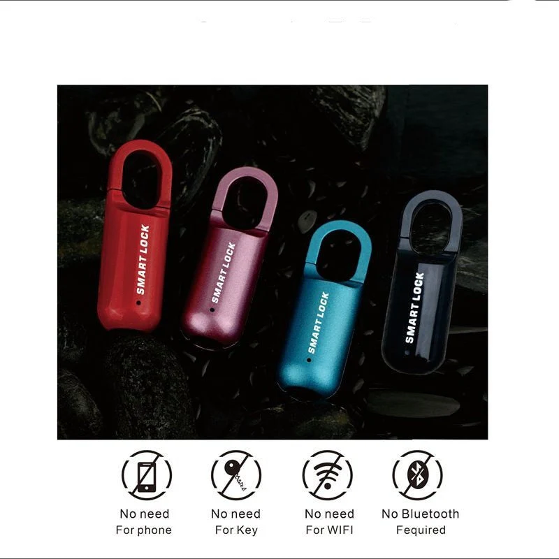 Mini Electronic USB Fingerprint Padlock - Image 4