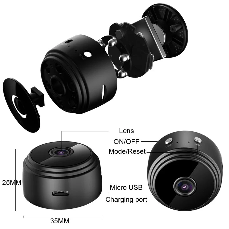 Mini Eye Guard Smart Wifi Camera - Image 10