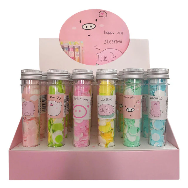Mini Flower Colorful Foaming Paper Soap - Image 12
