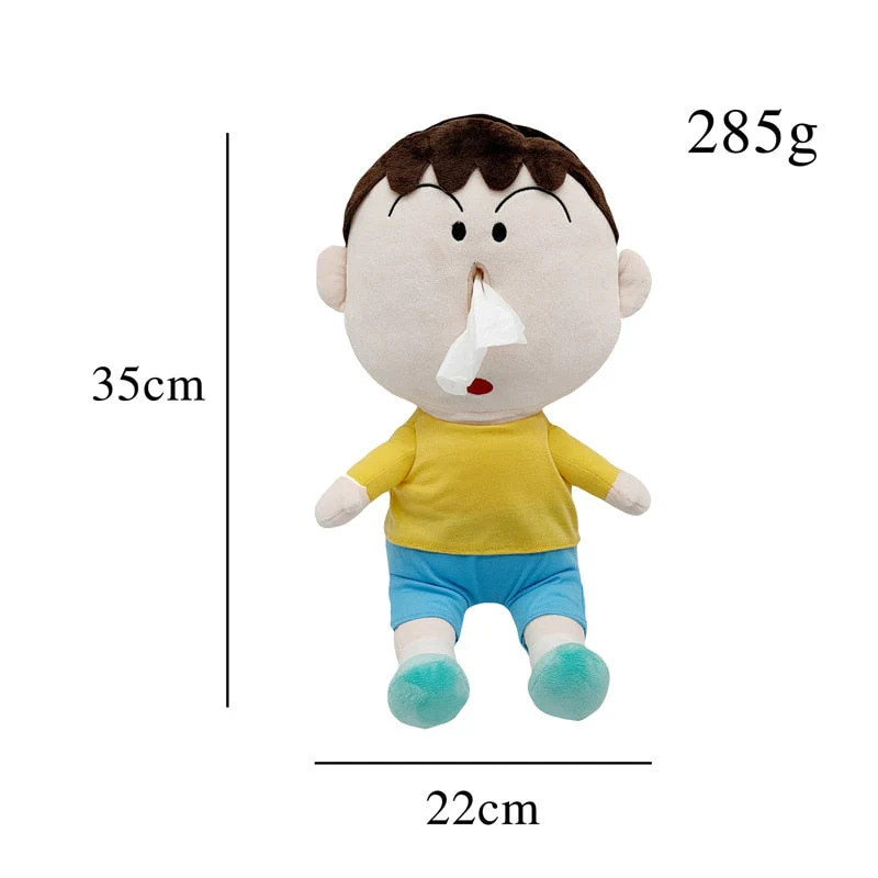 Mini Human Plush Toy Tissue Box - Image 7