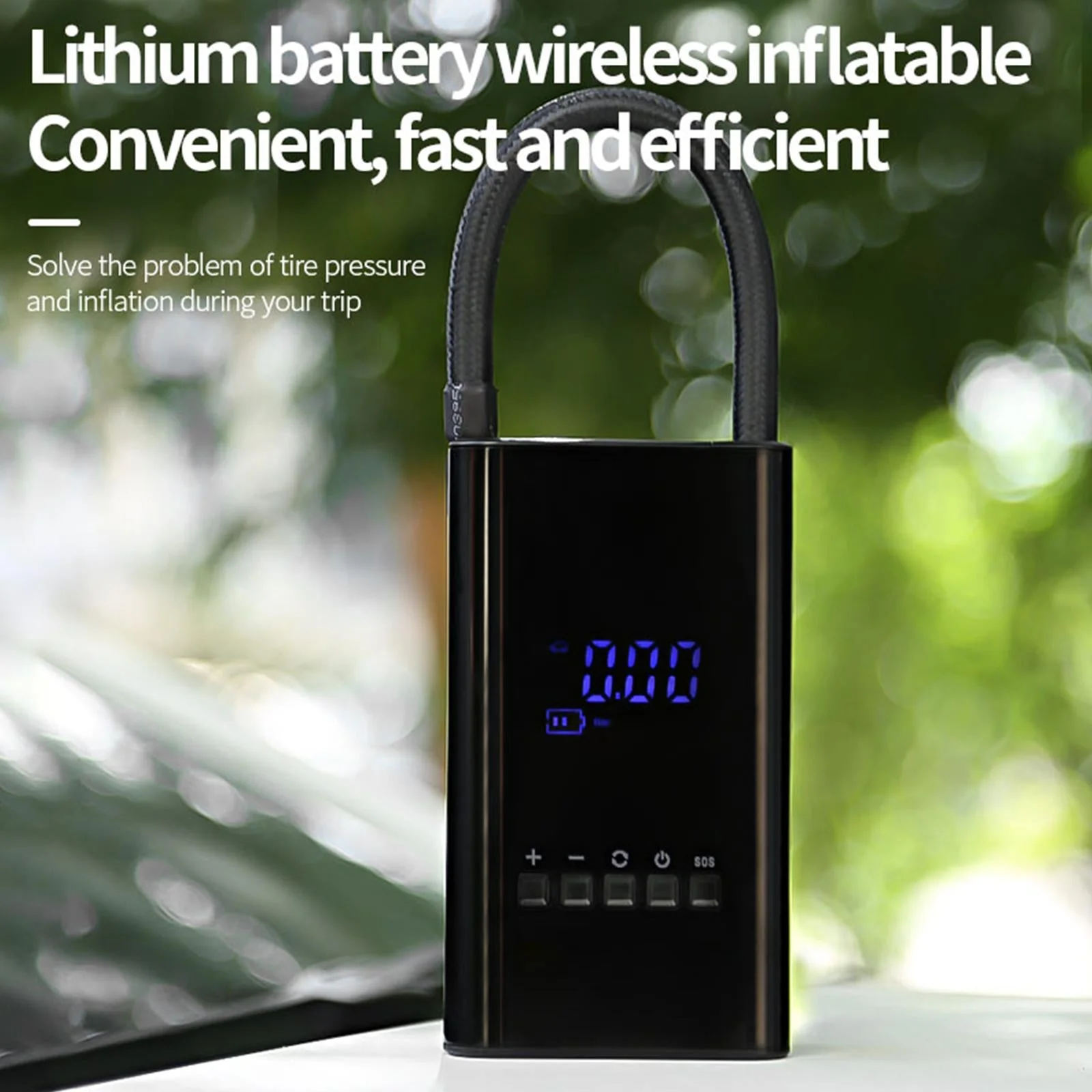 Mini LED Display Road Buddy  Air Compressor - Image 4