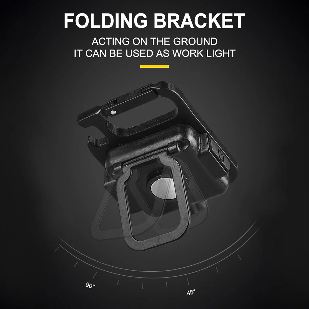 Mini Magnetic Pocket Keychain Flashlight - Image 7