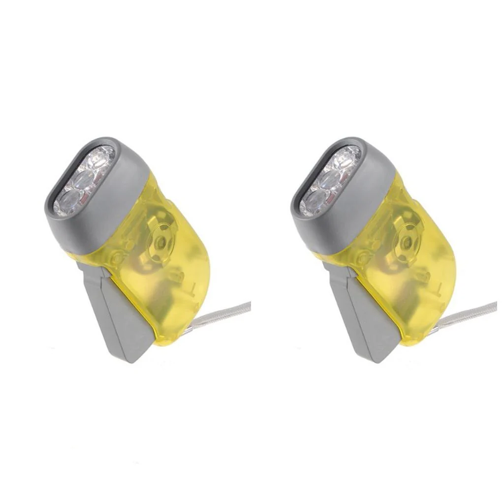 Mini Manual Dynamo Emergency Flashlight - Image 7
