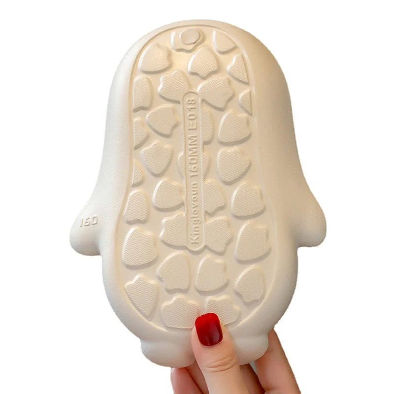 Mini Penguin Waterproof Warm Kids Slippers - Image 9