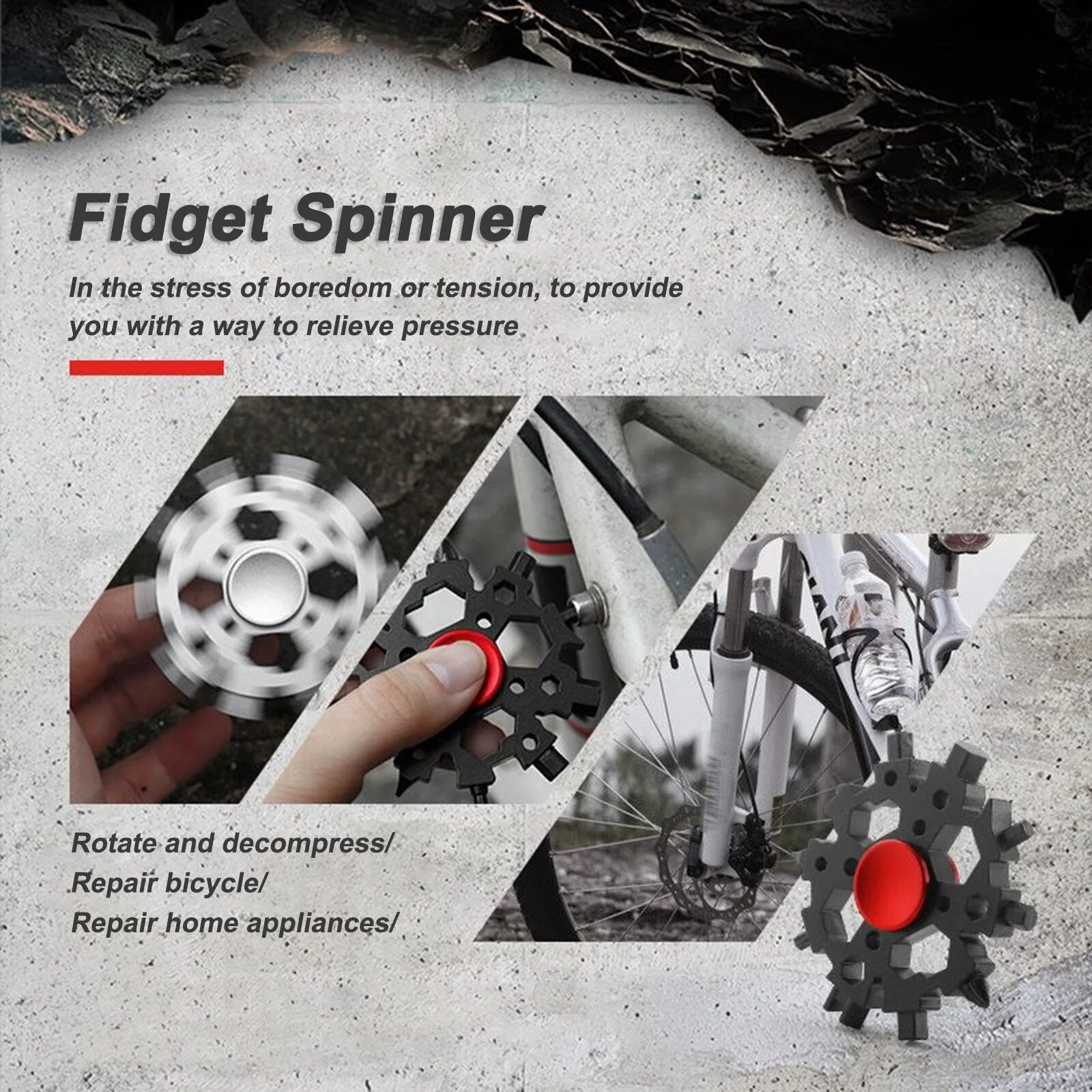Mini Pocket Tool Fidget Spinner - Image 6