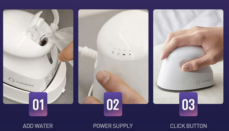 Mini Portable Powerful Steam Iron - Image 11
