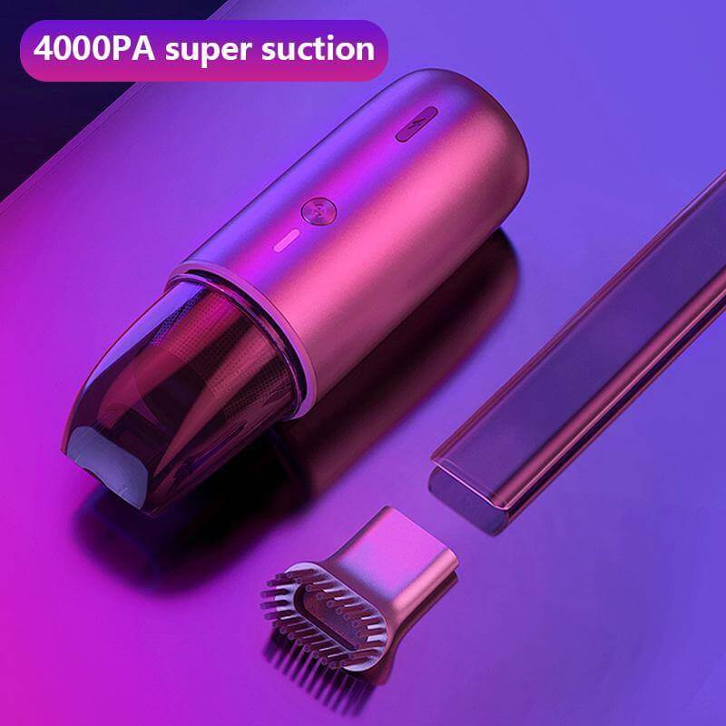 Mini Portable Powerful Wireless Vacuum Car Cleaner - Image 9