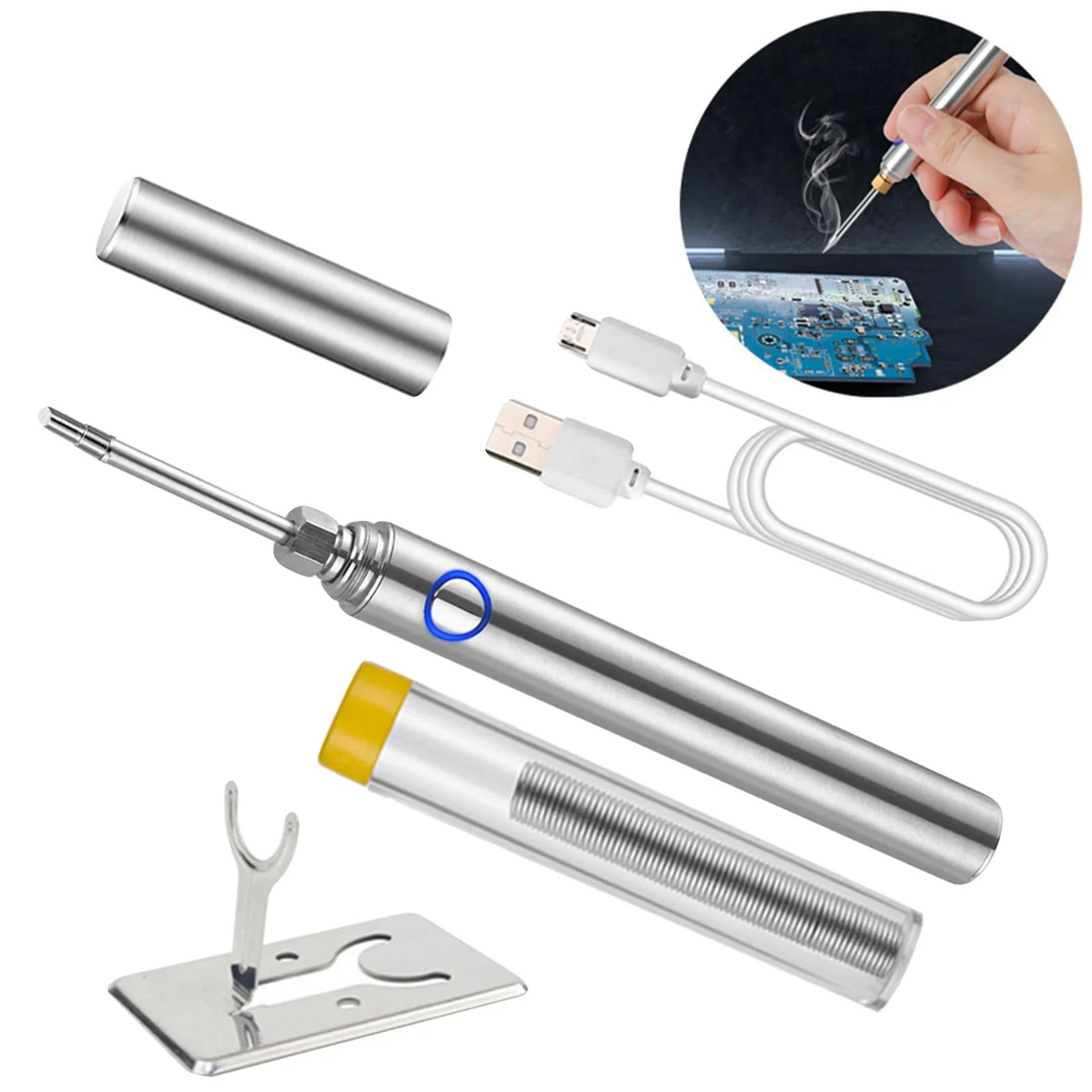 Mini Portable USB Digital Iron Soldering Tool - Image 6