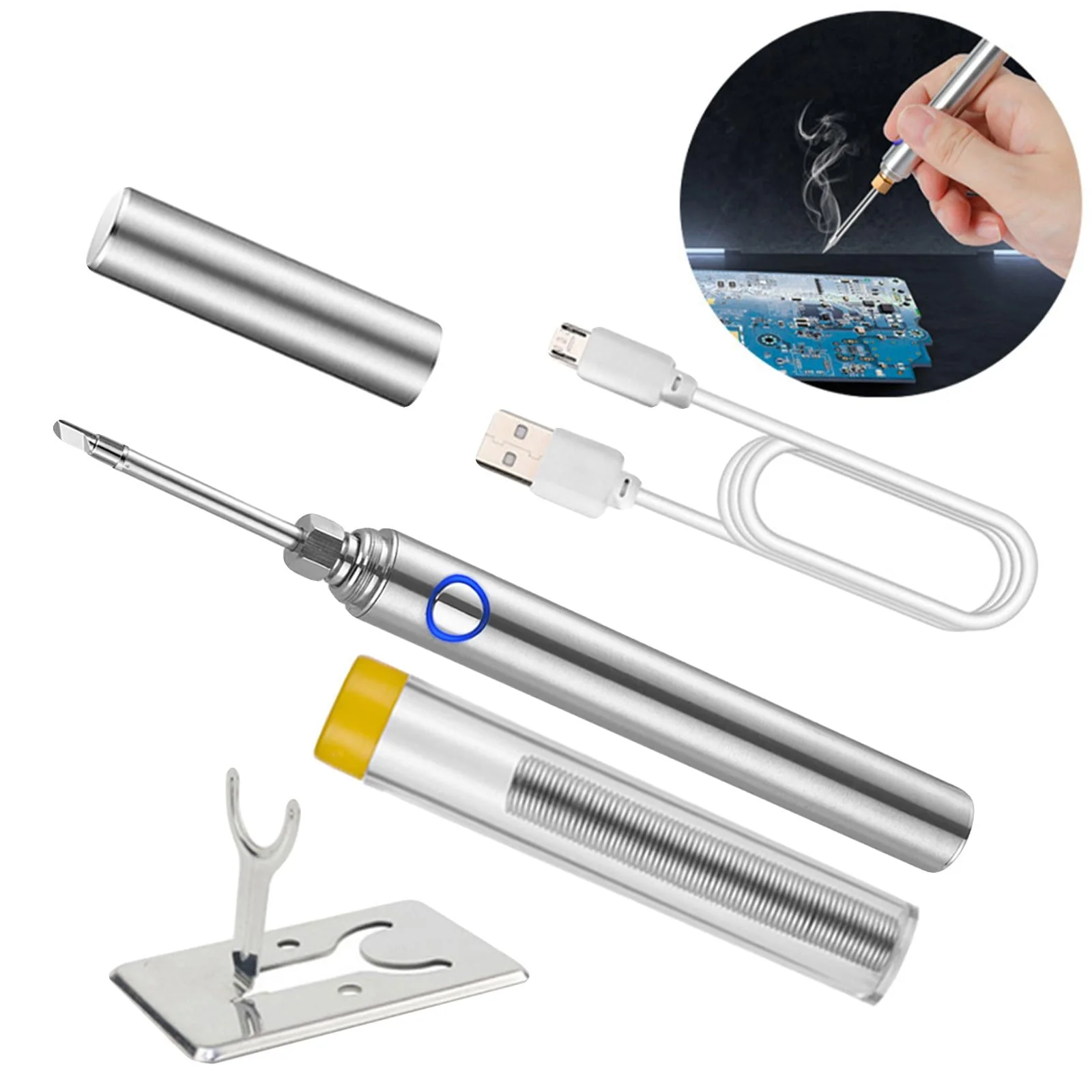 Mini Portable USB Digital Iron Soldering Tool - Image 8