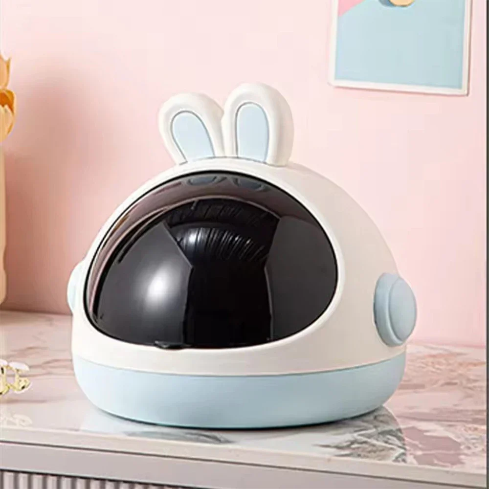 Mini Rabbit Desktop Storage Trash Bin - Image 8