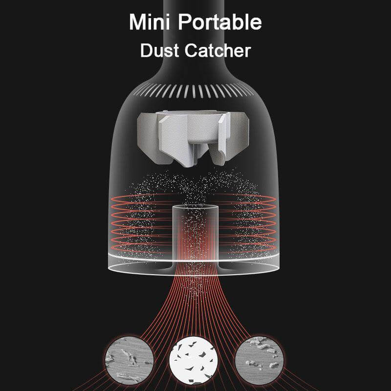 Mini Rechargeable Portable Cordless Crumb Vacuum Cleaner - Image 7