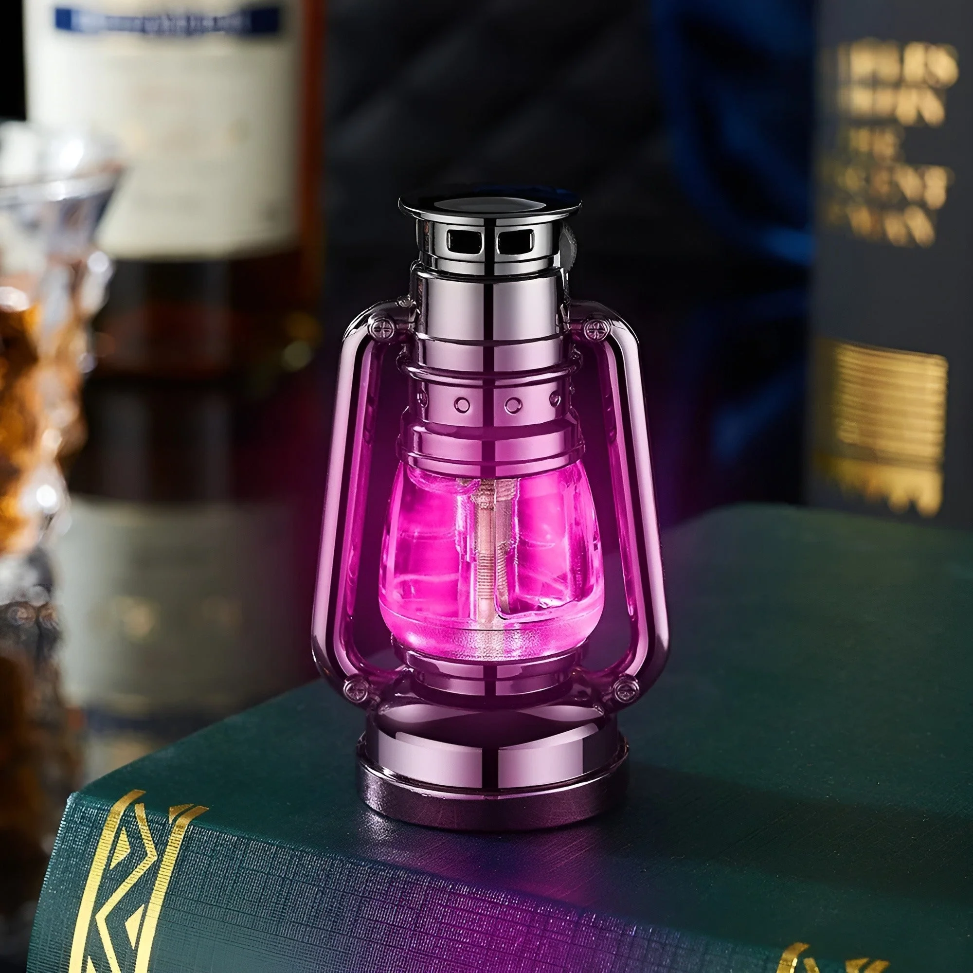 Mini Retro Flame Lantern Torch Lighter - Image 4