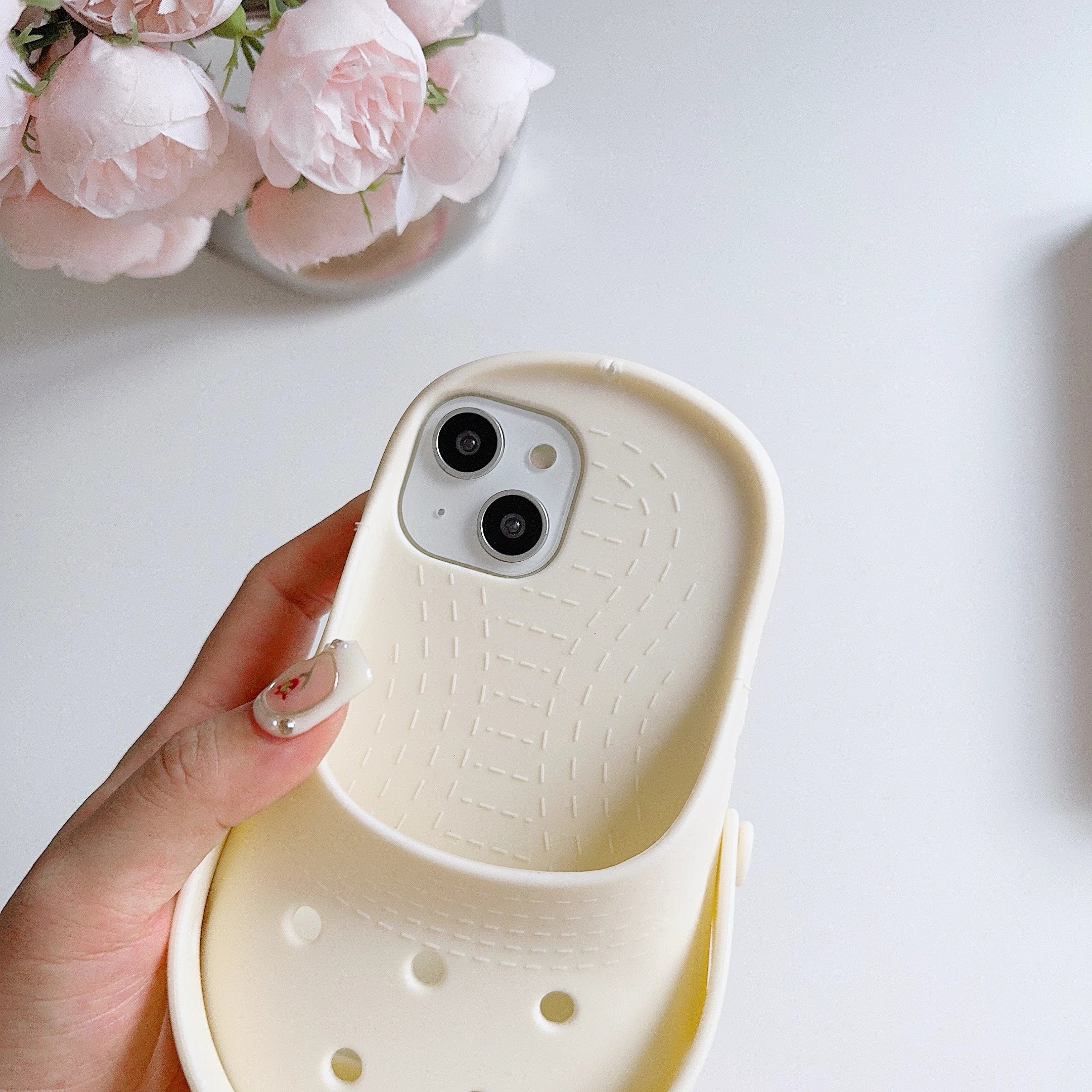 Mini Slippers Shockproof Funny iPhone Case - Image 5
