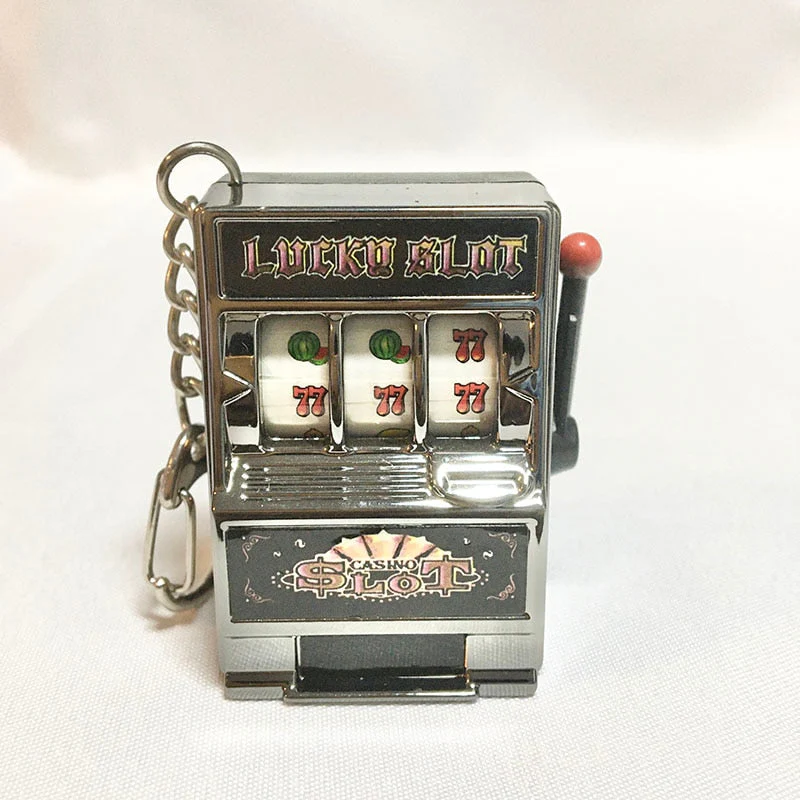 Mini Slot Machine Anti Stress Toy Keychain - Image 5