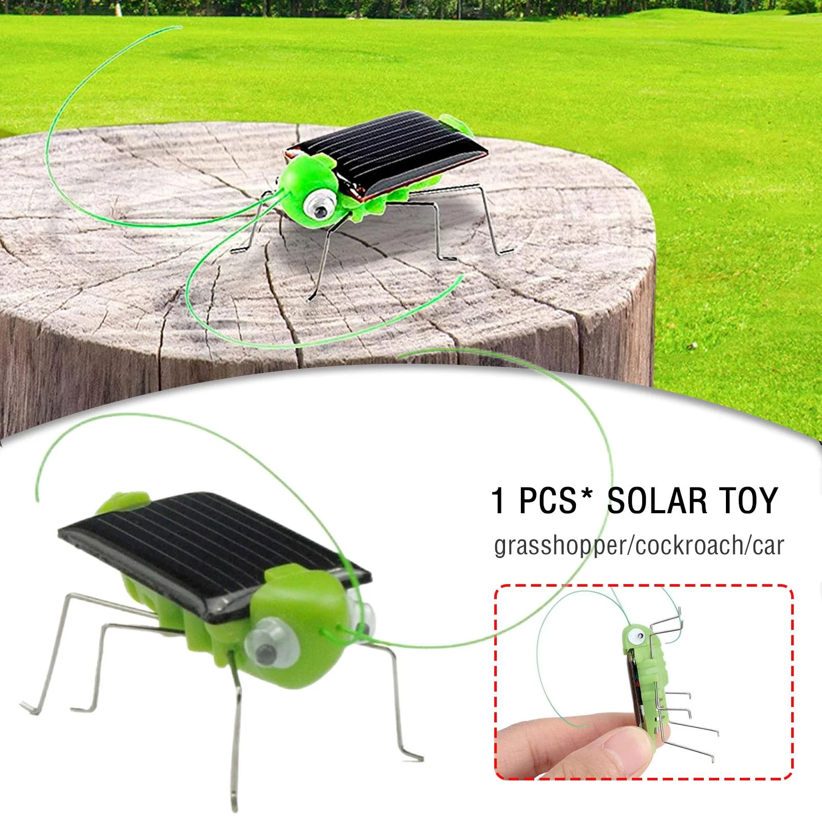 Mini Solar-Powered Cockroach Toy - Image 6