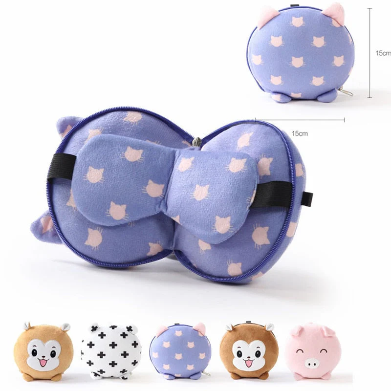 Mini Travel Portable Eye Mask Pillow - Image 6