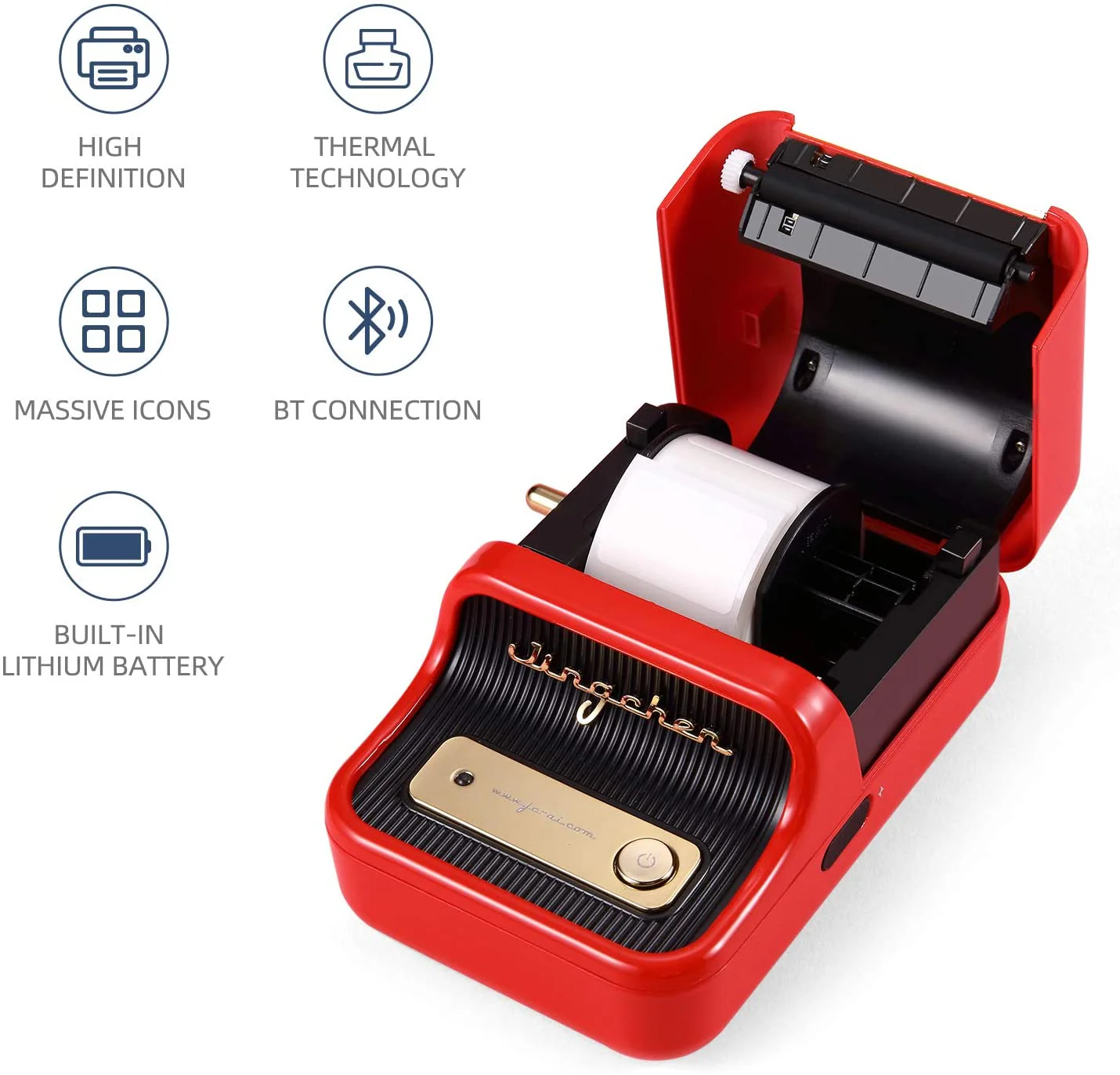 Mini Wireless Label Thermal Printer - Image 4