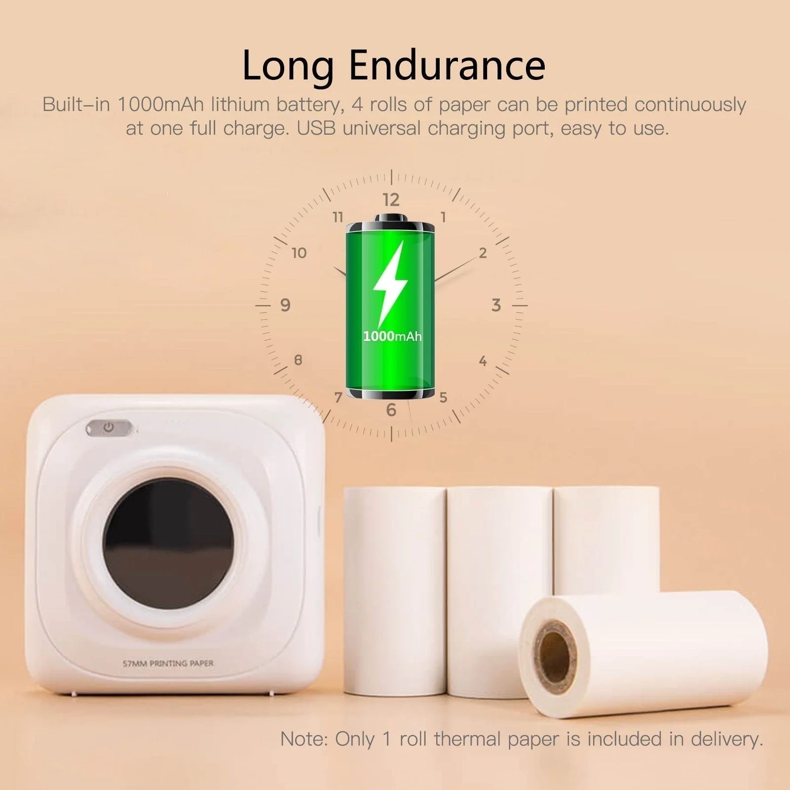 Mini Wireless Portable Smart Thermal Printer - Image 12