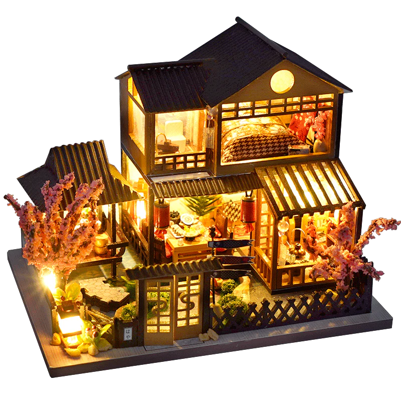 Miniature DIY Japanese Building Toys Kit - Image 17