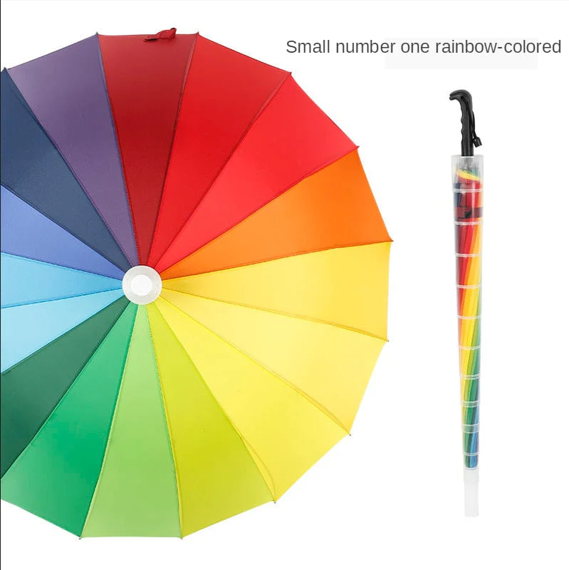 Minimalist Long Handle Automatic Umbrella - Image 16