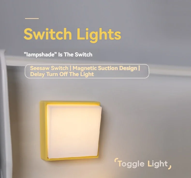 Minimalist Rechargeable Switch Night Lamp - Image 6