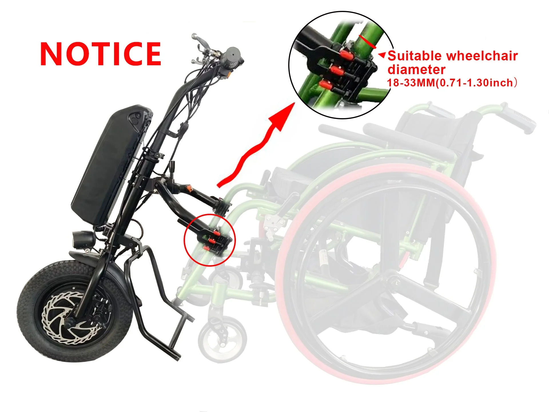 Mobility Plus Electric Lightweight Mobility Handbike - Image 10