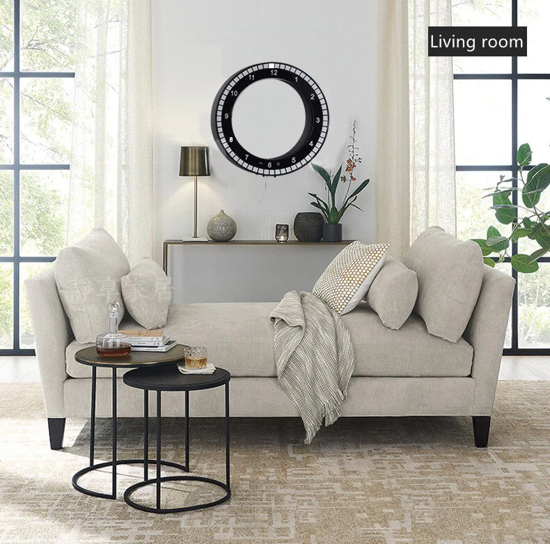Modern Digital Photoreceptive LED Wall Clock - Image 9