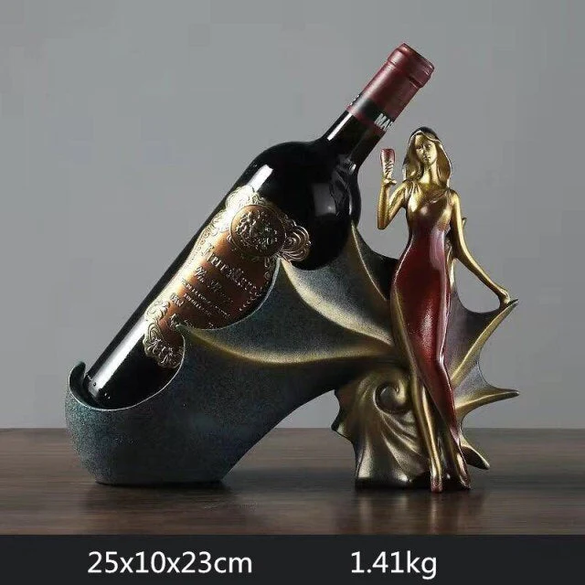 Modern Family Figurines Wine Holder - Image 5