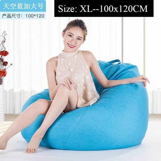 Modern Look Loft Style Pouf One Seat Bean Bag - Image 15