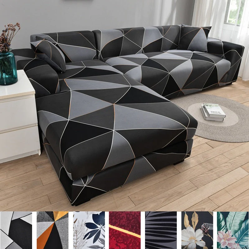 Modern Non-slip Colorful Elastic Sofa Cover - Image 43