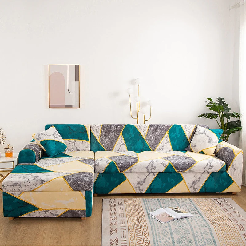 Modern Non-slip Colorful Elastic Sofa Cover - Image 49
