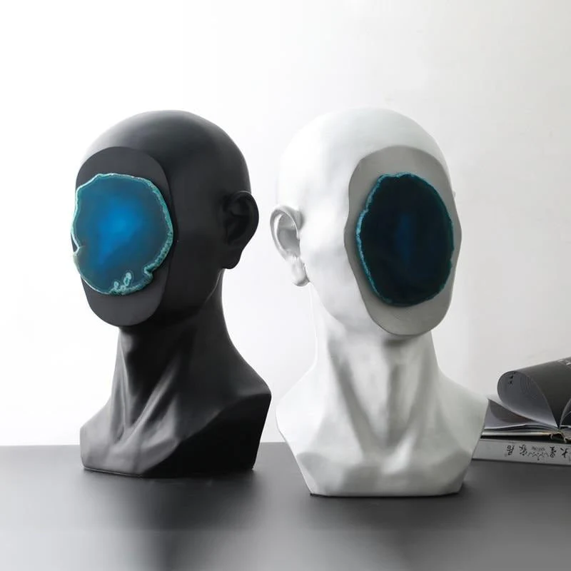 Modern Nordic Abstract Man Sculpture - Image 3