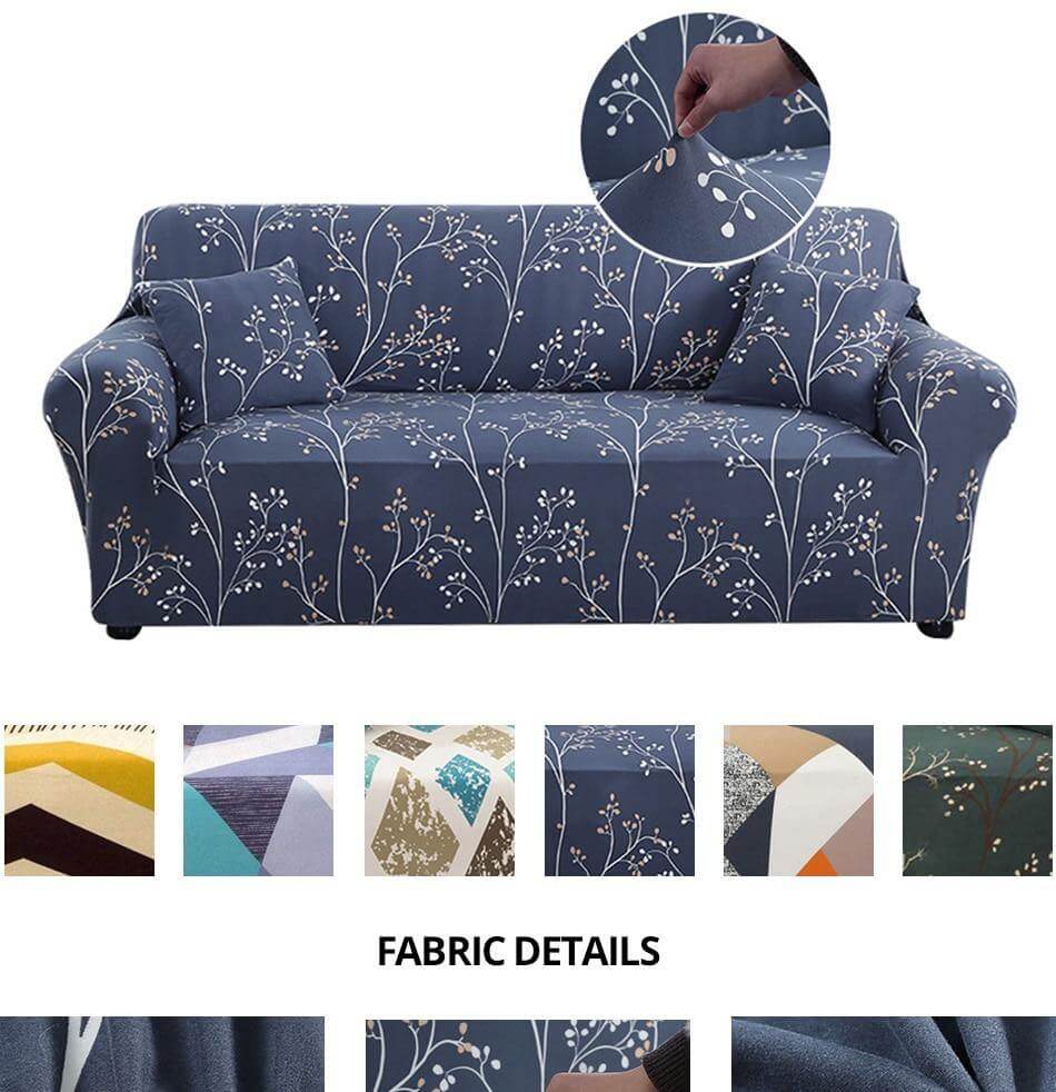 Modern Printed Elastic Sofa Cover - Image 4