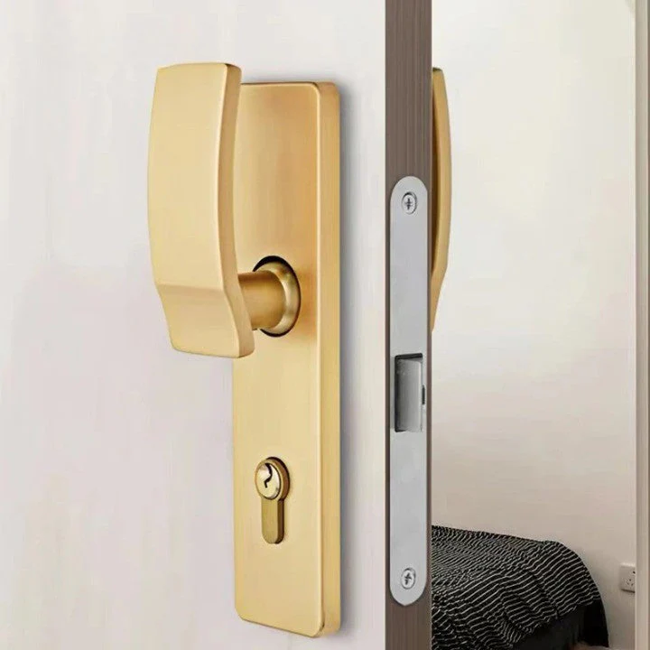 Modern Style Open Luxury Door Handle Lock - Image 4