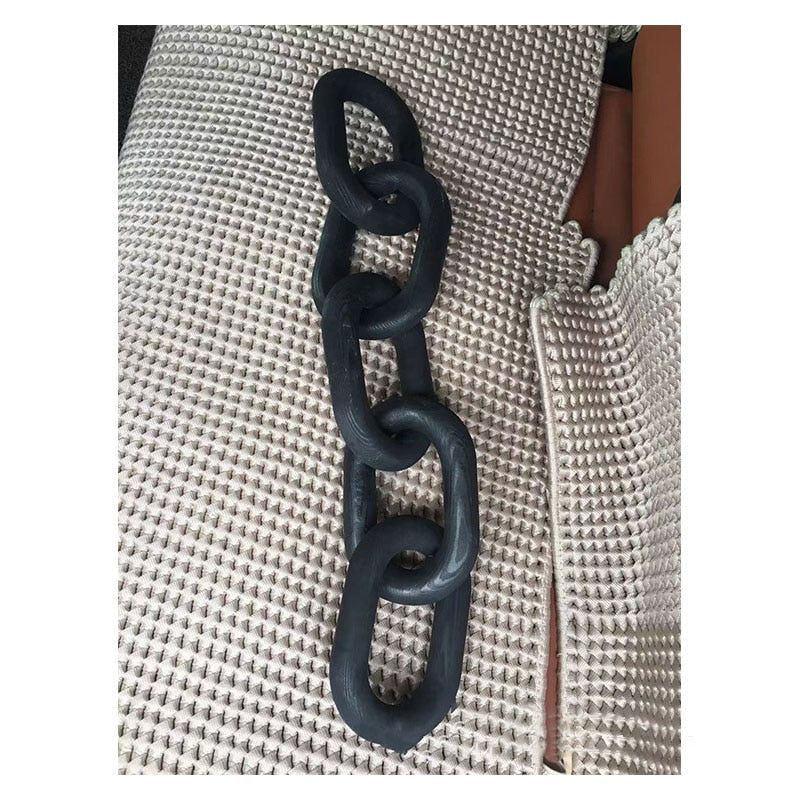 Modern Wooden Chain Link Decor - Image 5