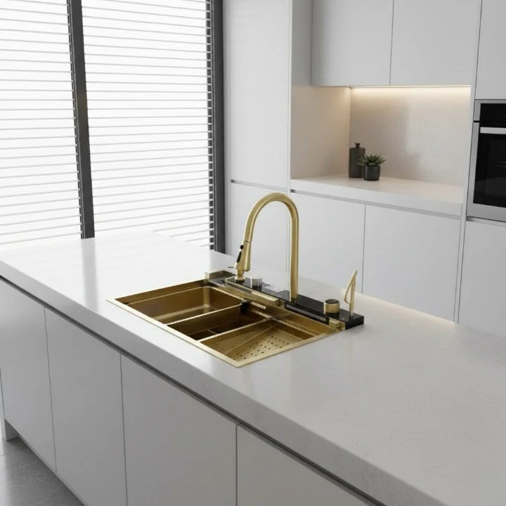 Modular Modern Craft Multi-Layer Kitchen Sink - Image 5