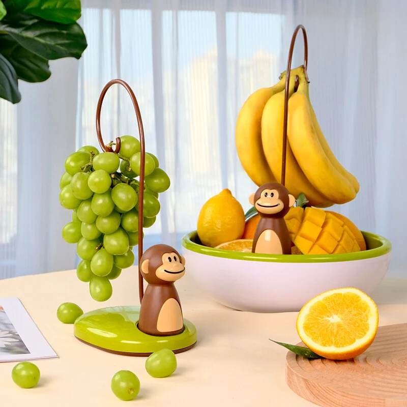 Monkey Shape Kitchen Banana Hanger Stand - Image 4